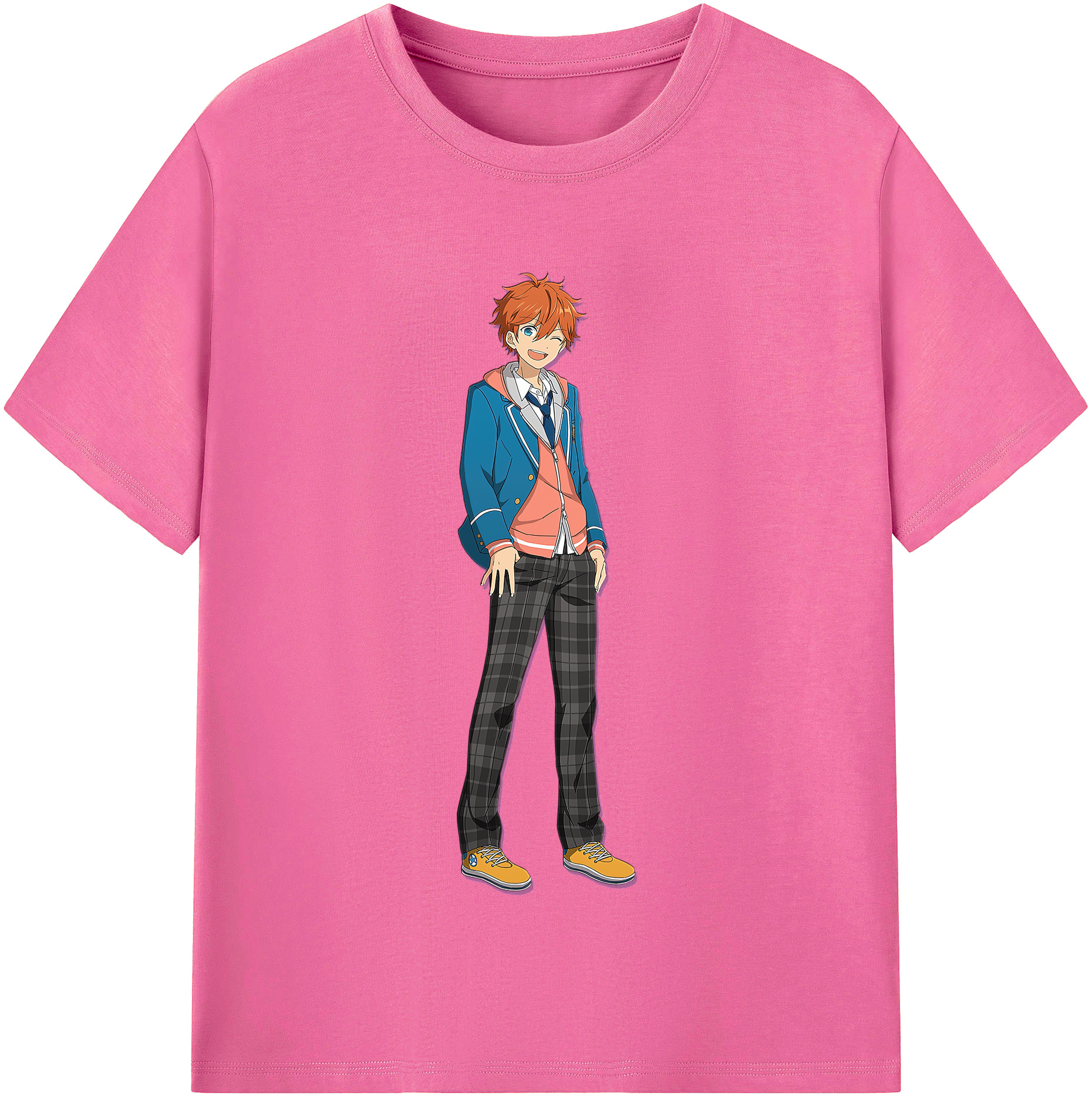 あんさんぶるスターズ! Ensemble Stars レディースカジュアルプリントTシャツ（綿100％）